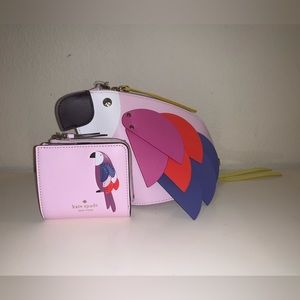 Kate Spade Novelty Parrot Crossbody Bag & Wallet Set